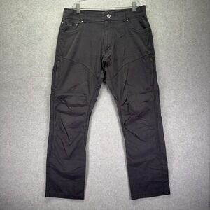 Kuhl Konfident Air Pants Mens 34x32 Gray Stretch Cargo Outdoor Hiking Workwear